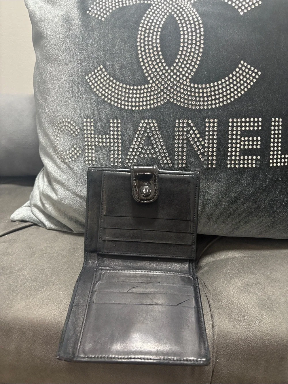 Black Caviar Chanel wallet